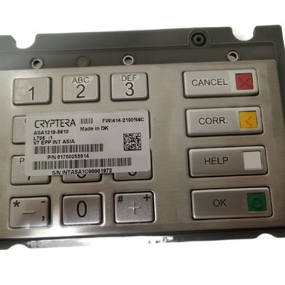 قیمت خوب 01750255914 Diebold Nixdorf 1750255914 EPP V7 ESP INT Pinpad آمریکای جنوبی صفحه کلید قطعات ATM آنلاین