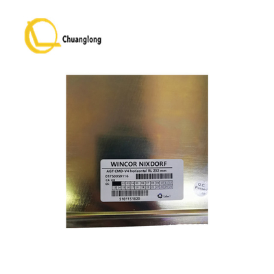 01750059116 قطعات ATM Wincor فولاد ضد زنگ حمل و نقل Cmd-V4 Horizontal Rl 232mm 1750059116