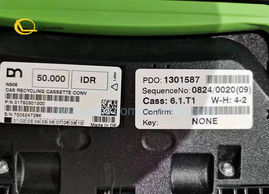 1750306001 01750306001 دیبولد قطعات ATM DN200V CAS بازیافت کاست CONV DN200 UG CASS KMAT 1750301000 01750301000