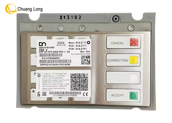 قطعات ATM Diebold Nixdorf DN200 DN450 DN470 DN490 EPP V8 INT ASIA PK2+ -A2 صفحه کلید صفحه کلید 01750346539 1750346539
