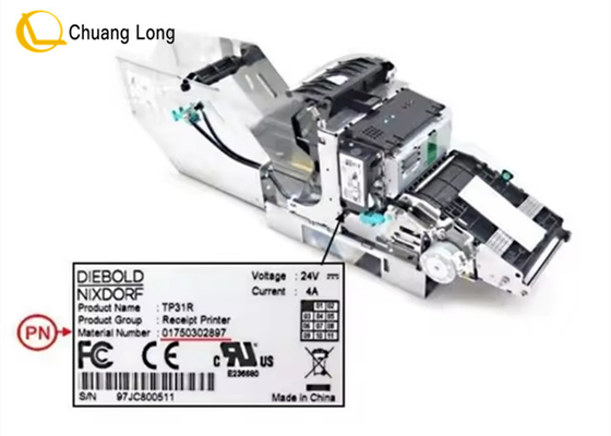 قطعات یدکی دستگاه ATM WINCOR DN200 TP31R چاپگر رسید با بازخورد 1750302897 01750302897