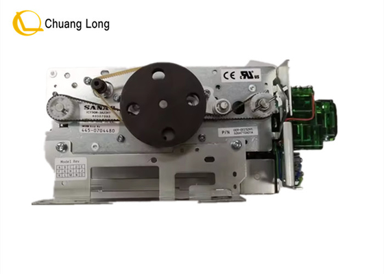 قطعات دستگاه ATM خواننده کارت NCR UIMCRW 2TRACK W / هوشمند / استاندارد شاتر USB 4450704480 445-0704480
