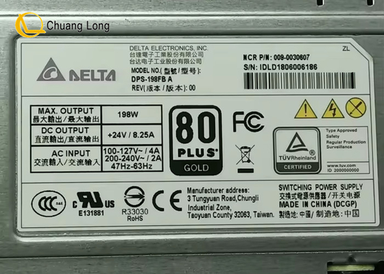 ATM Machine Parts منبع تغذیه 24V 198W 0090030607 009-0030607