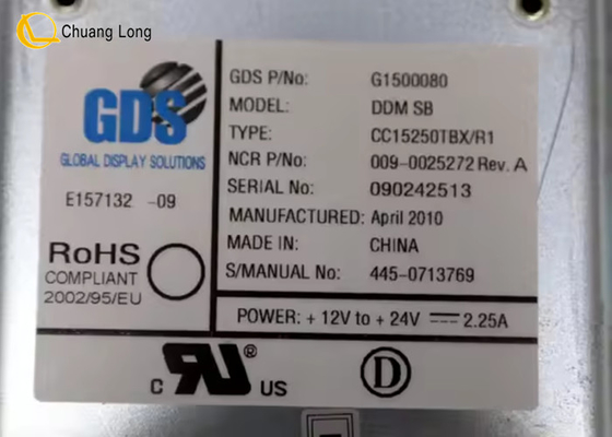 قطعات یدکی دستگاه ATM بانک NCR 66XX صفحه نمایش LCD 15 اینچی 009-0025272 0090025272