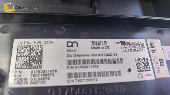 قطعات دستگاه ATM Diebold Nixdorf DU Dispenser Unit 3-4 CMD V6 01750312648 1750312648