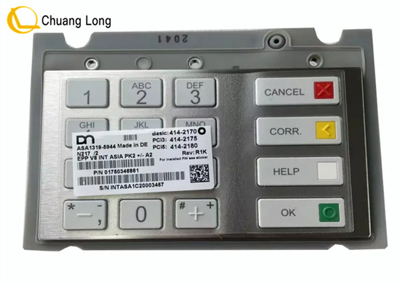 قطعات دستگاه ATM Diebold DN Wincor EPP V8 INT ASIA PK2 1750346861 01750346861