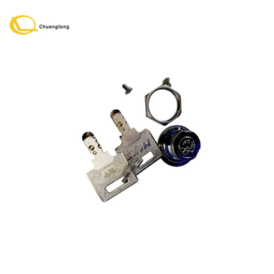 Hyosung قطعات دستگاه ATM HCDU پول نقد کاسه قفل با دو کلید و ضربه 4240000020-1