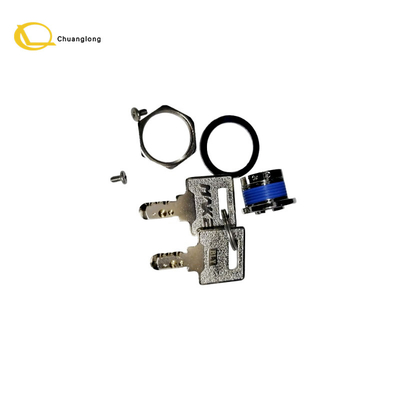 Hyosung قطعات دستگاه ATM HCDU پول نقد کاسه قفل با دو کلید و ضربه 4240000020-1