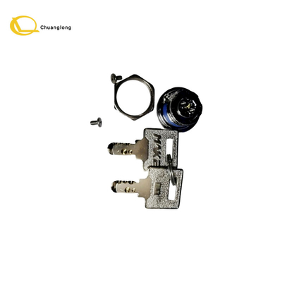 Hyosung قطعات دستگاه ATM HCDU پول نقد کاسه قفل با دو کلید و ضربه 4240000020-1
