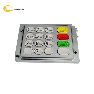 قطعات دستگاه NCR ATM خودپردازنده خودپردازنده خودکار انگلیسی EPP فلزی پین پد صفحه کلید 66xx 445-0745408