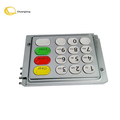 قطعات دستگاه NCR ATM خودپردازنده خودپردازنده خودکار انگلیسی EPP فلزی پین پد صفحه کلید 66xx 445-0745408