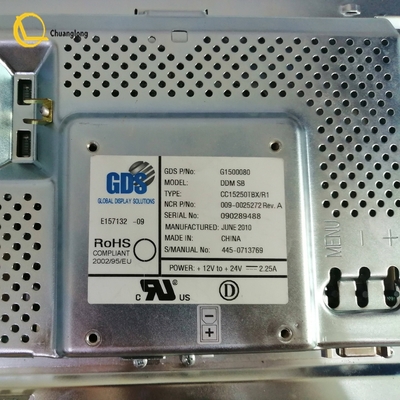 009-0025272 445-0713769 اینچ استاندارد Brite NCR Self Serv 66xx 15 LCD NCR 6625 مانیتور نمایشگر 0090025272 4450713769
