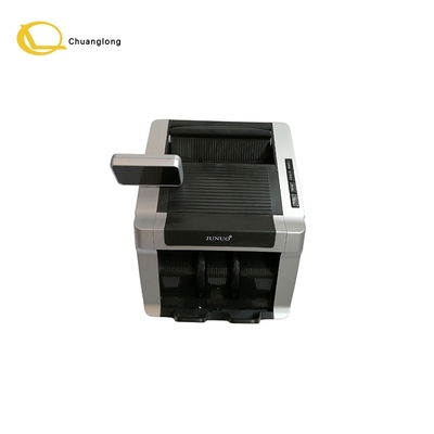 دستگاه شمارشگر پول JUNUO C05 مشکی با نمایشگر LED، دستگاه شمارش اسکناس برای باجه های بانکی