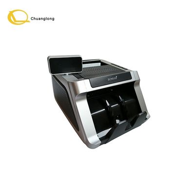 قیمت خوب دستگاه شمارشگر پول JUNUO C05 مشکی با نمایشگر LED، دستگاه شمارش اسکناس برای باجه های بانکی آنلاین