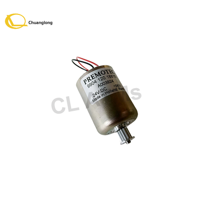 تجهیزات مالی شکوه قطعات خودپرداز شکوه تالاریس دلارو NMD100 NF NQ CRR موتور موتور Premotec 24V DC A003924