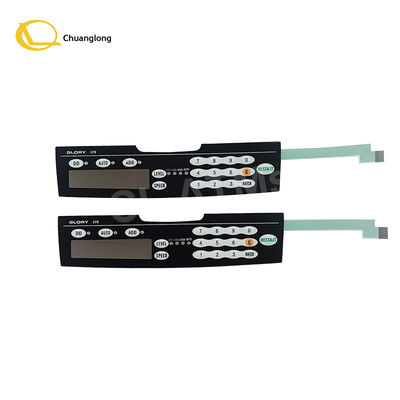 قطعات سری Glory GFB-800 تامین کننده چین GFB-800 GFB-836 دستگاه شمارش و مرتب سازی اسکناس صفحه کلید جلویی صفحه نمایش برای دستگاه های خودپرداز