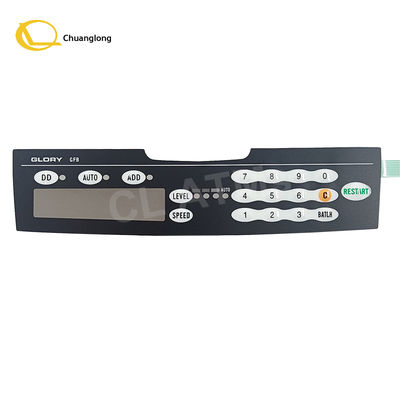 قطعات سری Glory GFB-800 تامین کننده چین GFB-800 GFB-836 دستگاه شمارش و مرتب سازی اسکناس صفحه کلید جلویی صفحه نمایش برای دستگاه های خودپرداز