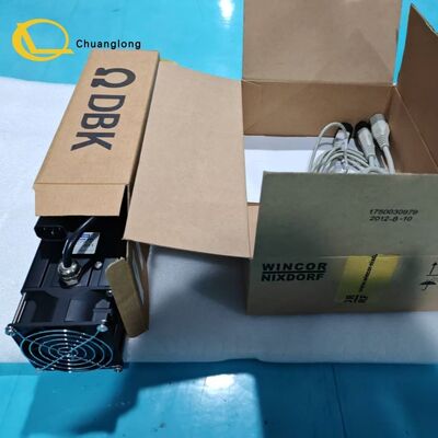 بخاری فن‌دار DBK TYPHOON 390 با توان 390 وات، 230 ولت، کنترل دما و رطوبت کابین ATM برای Wincor Nixdorf، شماره قطعه 01750179134/1750179134