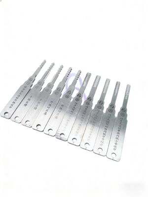 یک مجموعه ۱۰ تکه استاد بزرگ برای گاوصندوق‌های درجه C، قفل‌های خودرو/موتورسیکلت و ترافیک