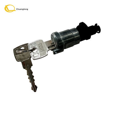 قطعات دستگاه خودپرداز وینکور نیکسدورف، قفل فلزی کاست پول نقد CMD با کلید، شماره قطعه 1750062656 / 01750062656