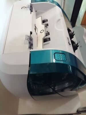 دستگاه مرتب سازی اسکناس های کیسان دستگاه شناسایی پول کاونتر آبی با صفحه نمایش LED Smart K3 S16E01-3659