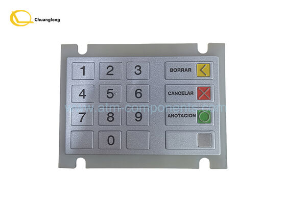 1750132085 01750132085 قطعات ATM Wincor Keyboard EPP V5 اسپانیایی