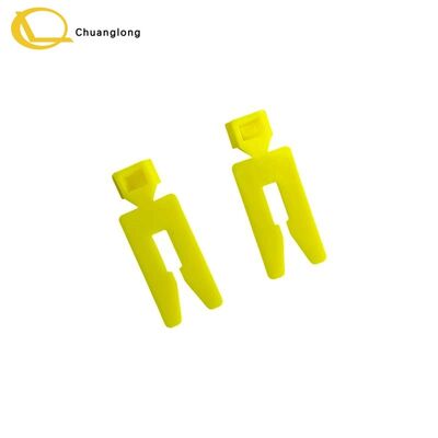 NCR S1 کاسه کلیپ نگهدارنده مغناطیس جعبه پول نقد زرد پلاستیکی کلیپ ثابت 2030001333 ATM CRM CRS خود خدمت کیوسک قطعات معدنی