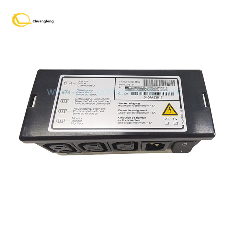 01750073167 دستگاه ATM قطعات Wincor Nixdorf 2050XE توزیع کننده برق USB ATM CS280 PSU 1750073167