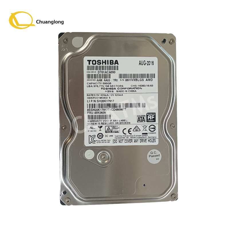 ATM Kiosk Parts For Toshiba DT01ABA100V 1TB SATA 3.5 هارد دیسک کم قدرت هارد دیسک PC