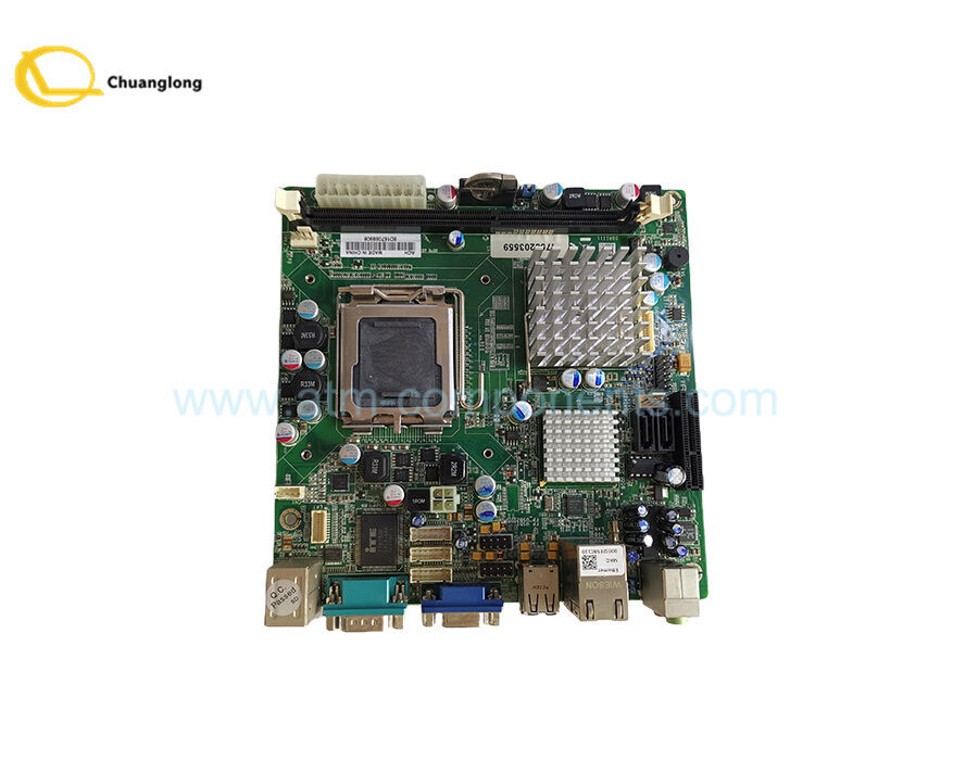 1750228920 01750228920 1750223559 01750223559 قطعات دستگاه ATM WINCOR MINI ATX MB W/ C2D 2.2 GHZ CPU و 2 GB حافظه Wincor PC 280 مادربرد