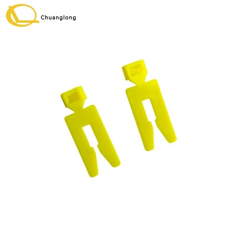 NCR S1 کاسه کلیپ نگهدارنده مغناطیس جعبه پول نقد زرد پلاستیکی کلیپ ثابت 2030001333 ATM CRM CRS خود خدمت کیوسک قطعات معدنی