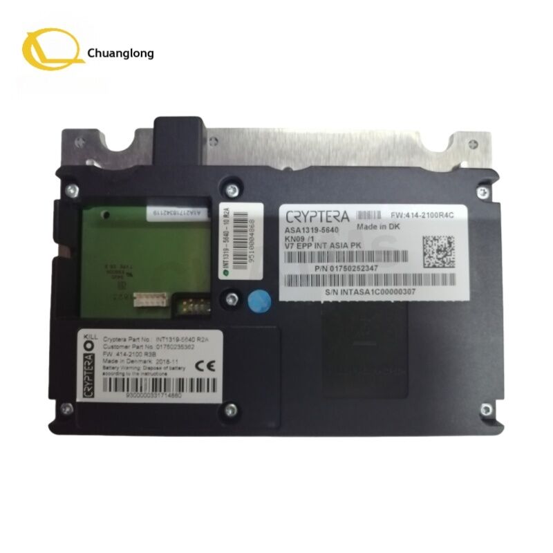 قطعات یدکی دستگاه خودپرداز 1750252347 صفحه کلید پین رمزگذاری شده اصلی Diebold V7 EPP صفحه کلید امن خودپرداز 01750252347