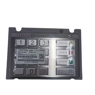 قیمت خوب Diebold Nixdorf Pinpad 1750234950 EPP V7 ESP آمریکای جنوبی 1750159341 قطعات ATM صفحه کلید آنلاین