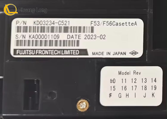 قیمت خوب قطعات دستگاه ATM Fujitsu F53 F56 دستگاه پول نقد کاسه KD03234-C521 آنلاین