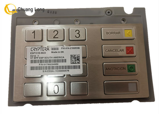 قیمت خوب قطعات دستگاه ATM Diebold Nixdorf DN V7 EPP صفحه کلید صفحه کلید Pinpad 01750234950 750234950 آنلاین