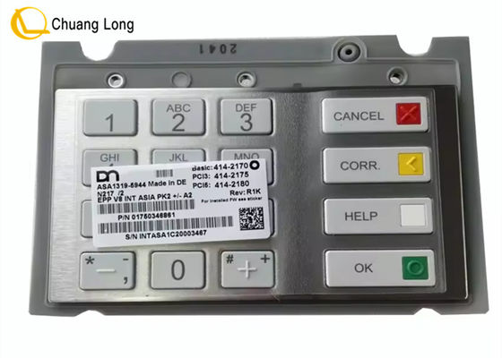 قیمت خوب قطعات دستگاه ATM Diebold Nixdorf EPPV8 صفحه کلید 1750303455 01750303455 آنلاین