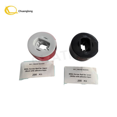 قیمت خوب OKI ATM Recycler Parts BCC_YX4238-1822G001 OKI BRM قرقره محفوظی Uppe سیاه و سفید YIHUA Scrow Rell نوار BCC_YX4238-1822G002 OKI Scrow Roel Lower White آنلاین