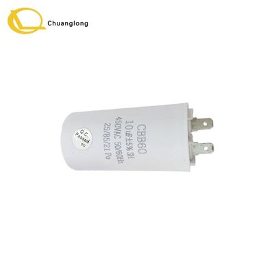 قیمت خوب CBB60 60μF 450V AC Motor Run Capacitor 2-Wire 50/60Hz 50×95mm NCR Wincor Diebold ATM CRM خودپردازنده کیوسک ماشین بانکی قطعات جانبی آنلاین