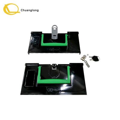 قیمت خوب پوشش سینی پذیرش NCR S2 445-0756691-04 445-0763022 پوشش پلاستیکی صندوق پول با قفل و دسته قطعه دستگاه خودپرداز CRM کیوسک سلف سرویس آنلاین