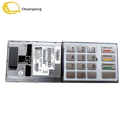 قیمت خوب کیبورد اسپانیایی Diebold EPP5 BSC LGE ST STL 49-216680-764E Opteva EPP5 Pinpad ATM CRM CDM Selfserv Kiosk Part 49216680764E آنلاین