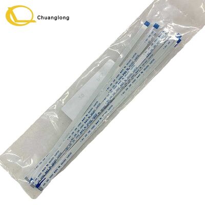 قیمت خوب NCR Flex Circuit 10 Track Flat Cable 009-0028643 Harness Wire 6623 66xx ATM CDM CRM Selfserv Kiosk Part 0090028643 آنلاین